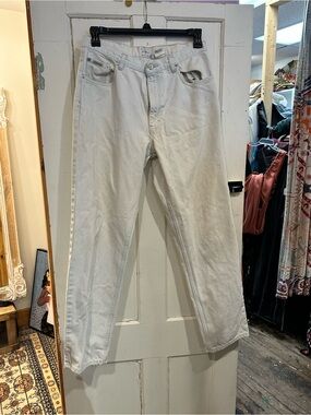 Calvin Klein Jeans Men's White Straight Jeans